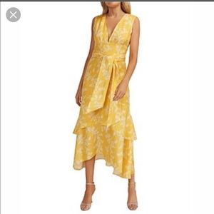 KEEPSAKE THE LABEL Floral Linen Dress